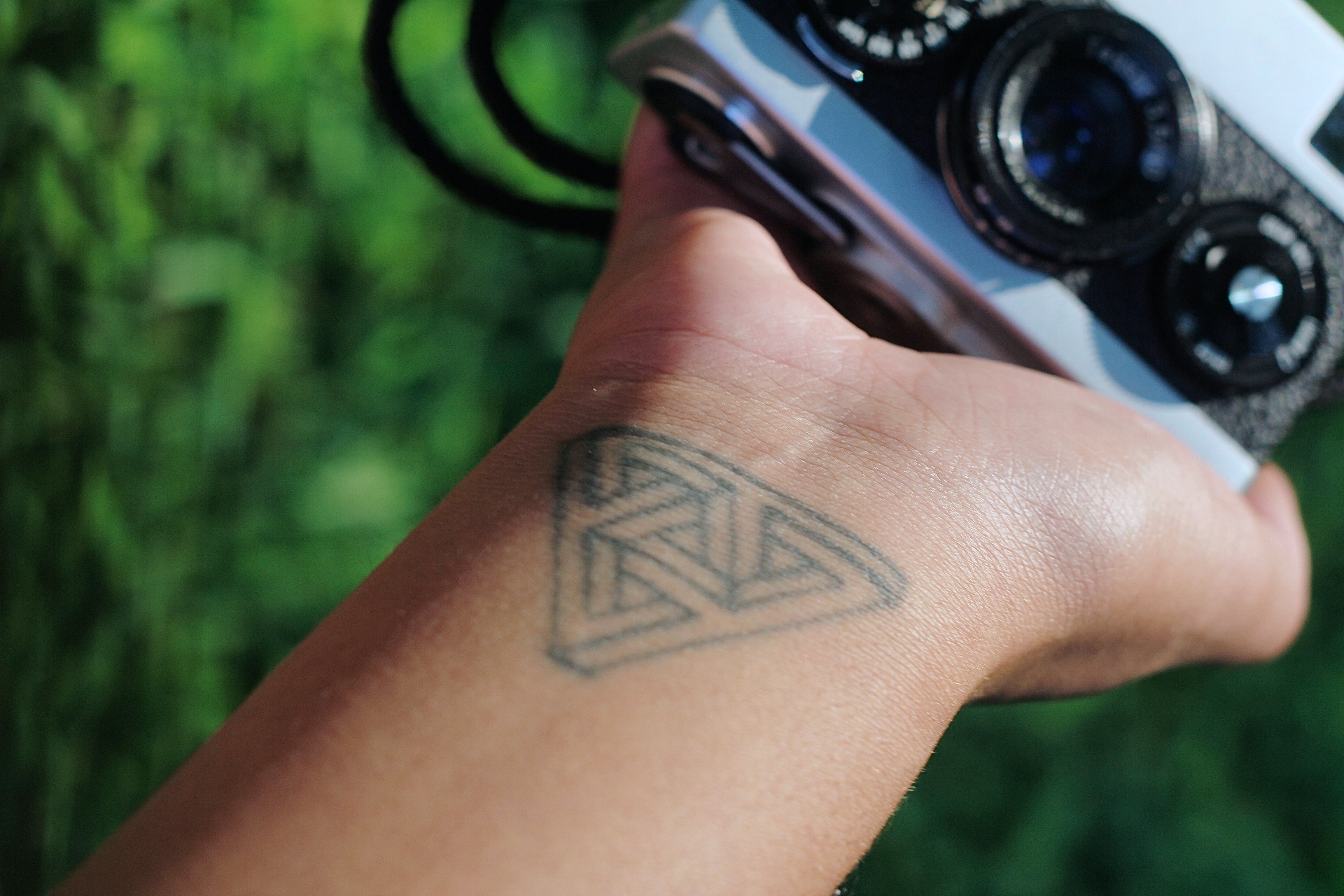 Penrose Triangle Tattoo – GeekyTattoos